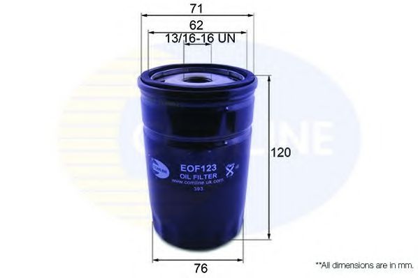 EOF123 COMLINE Oil Filter