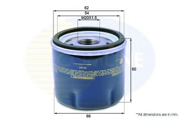 EOF190 COMLINE Oil Filter
