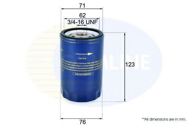 EOF230 COMLINE Oil Filter