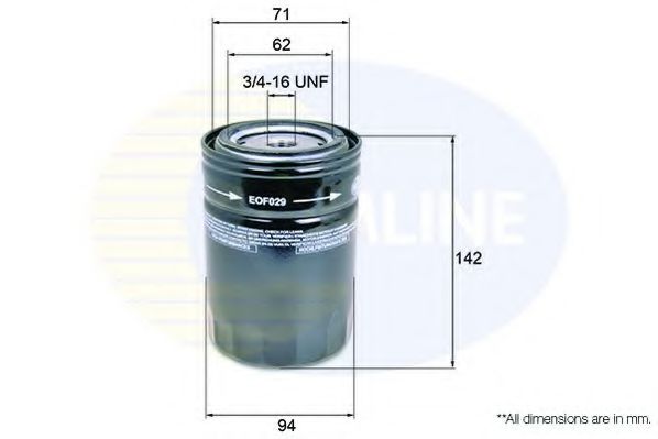 EOF029 COMLINE Oil Filter