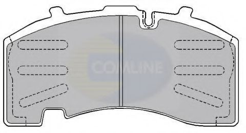 CBP9062K COMLINE Brake System Brake Pad Set, disc brake
