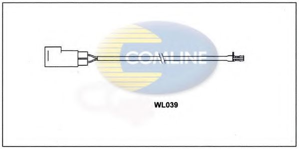 WL039 COMLINE Warning Contact, brake pad wear