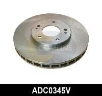 ADC0345V COMLINE Brake System Brake Disc