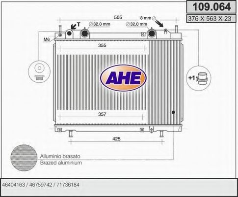 109.064 AHE Manual Transmission Mounting, manual transmission