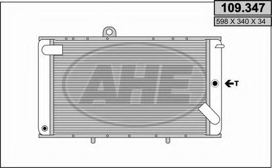 109.347 AHE Thermostat, coolant