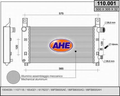 110.001 AHE Engine Timing Control Rocker/ Tappet