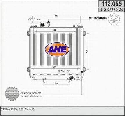 112.055 AHE Generator Generator