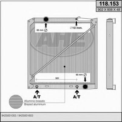 118.153 AHE Suspension Suspension Kit, coil springs / shock absorbers