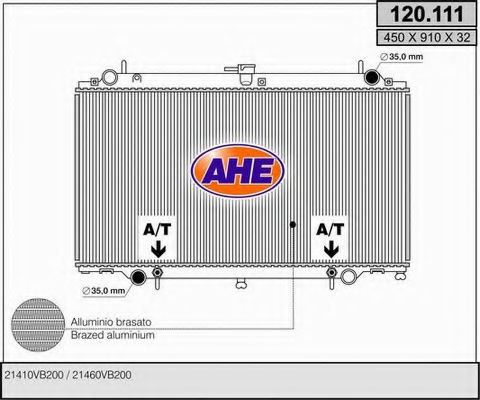 120.111 AHE Mounting Kit, ignition control unit