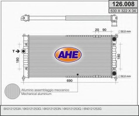 126.008 AHE Charger, charging system