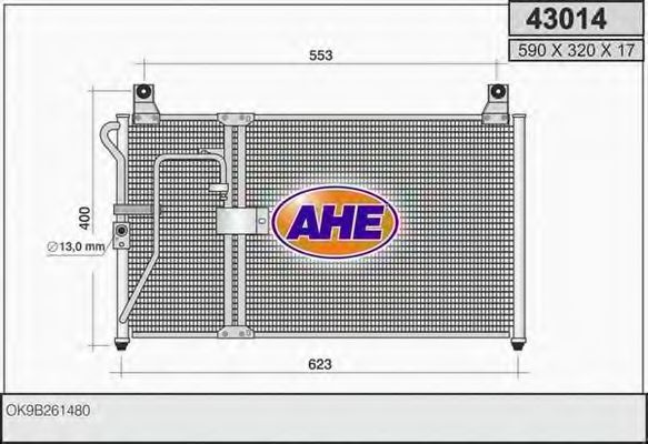 43014 AHE Wheel Suspension Ball Joint