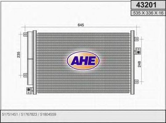 43201 AHE Cable, parking brake