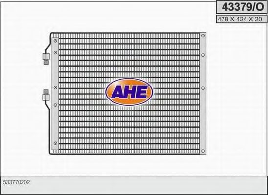 43379/O AHE Air Conditioning Condenser, air conditioning