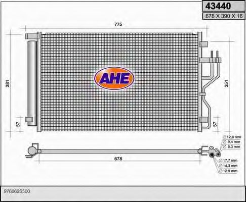 43440 AHE Control Unit, heating / ventilation