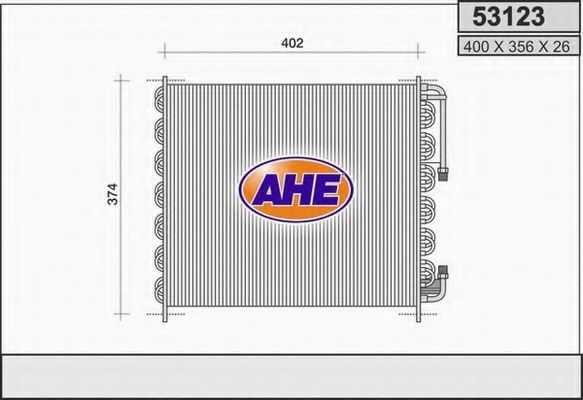 53123 AHE Gasket, cylinder head cover