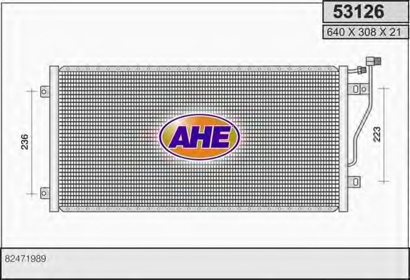 53126 AHE Gasket, cylinder head cover