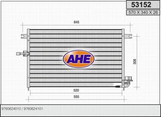 53152 AHE Gasket, cylinder head cover