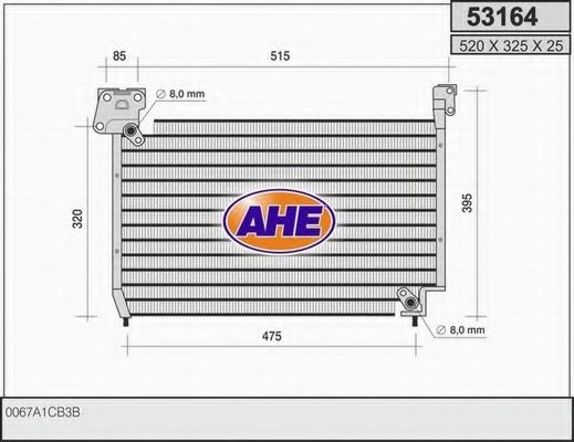 53164 AHE Gasket, cylinder head cover