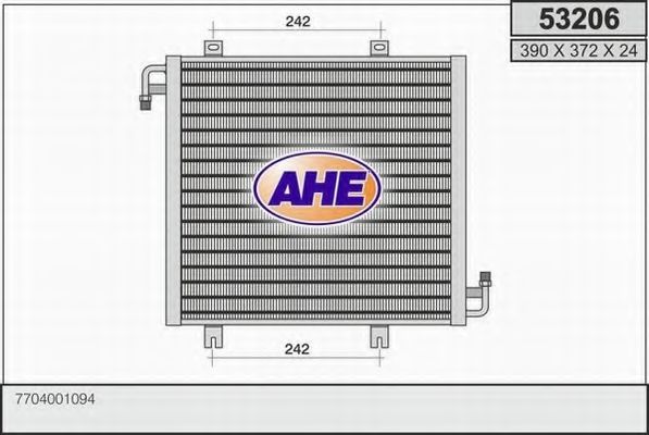 53206 AHE Heat Exchanger, interior heating