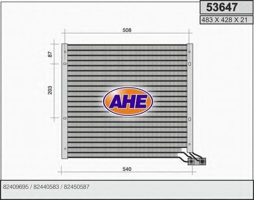 53647 AHE Temperature Switch, coolant warning lamp