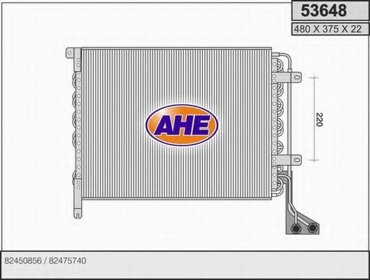 53648 AHE Brake System Brake Disc