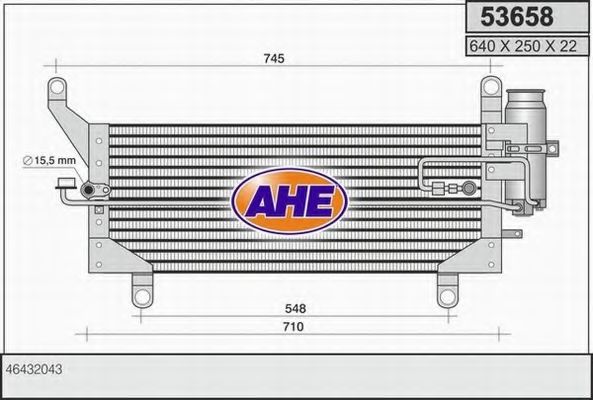 53658 AHE Steering Hydraulic Pump, steering system
