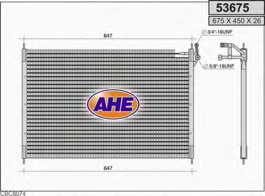 53675 AHE Temperature Switch, coolant warning lamp