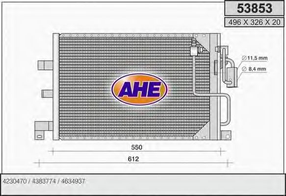 53853 AHE Steering Hydraulic Pump, steering system