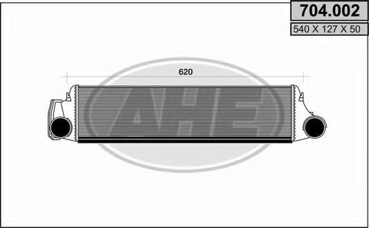 704.002 AHE Intercooler, charger