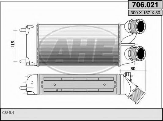 706.021 AHE Ignition System Contact Breaker, distributor