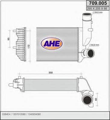 709.005 AHE Air Supply Intercooler, charger