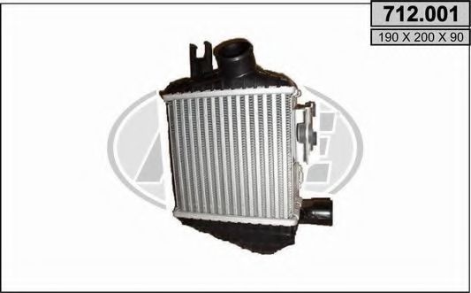 712.001 AHE Intercooler, charger