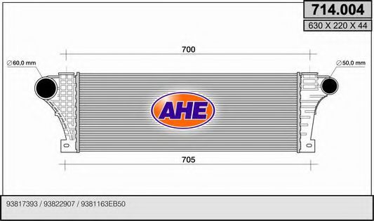 714.004 AHE Exhaust Pipe