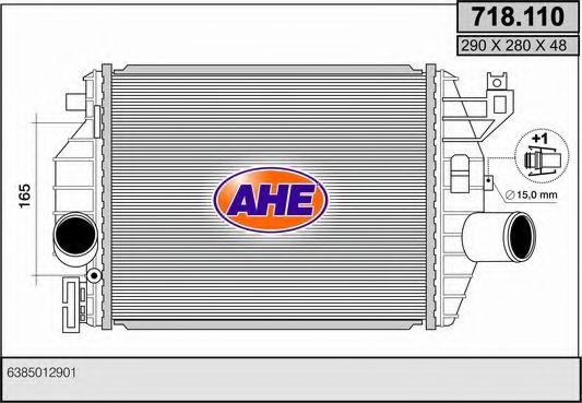 718.110 AHE Air Supply Intercooler, charger