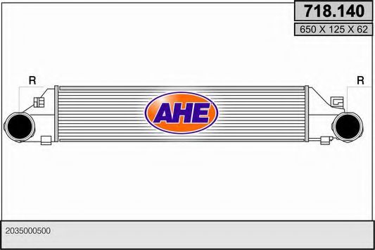 718.140 AHE Intercooler, charger