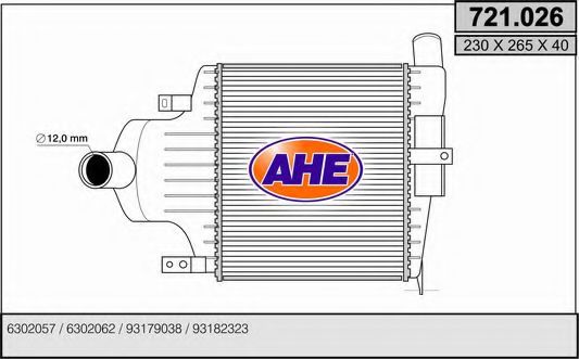 721.026 AHE Wheel Suspension Track Control Arm