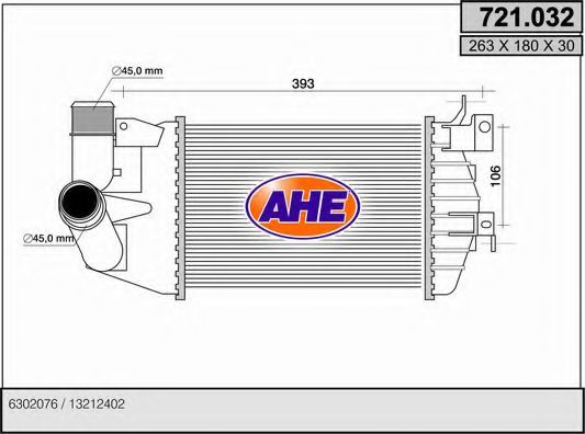 721.032 AHE Brake System Brake Caliper