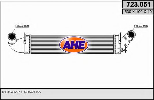 723.051 AHE Air Supply Intercooler, charger