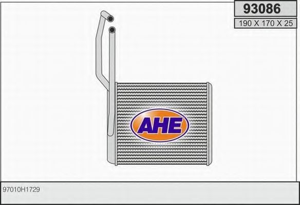 93086 AHE Soot/Particulate Filter, exhaust system