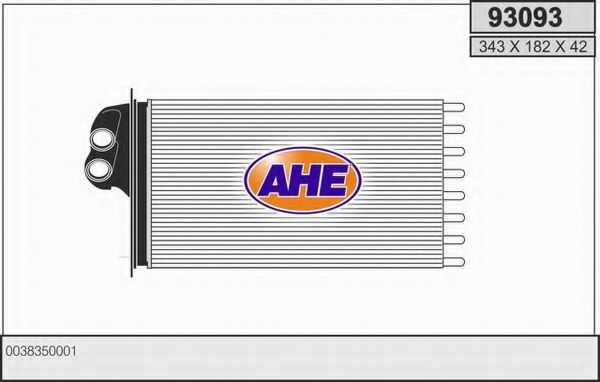 93093 AHE Mixture Formation Sensor, exhaust gas temperature