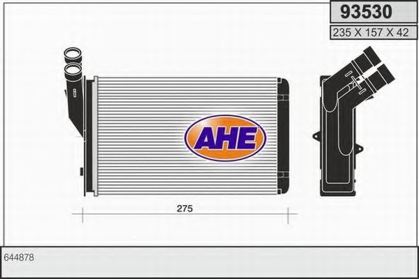 93530 AHE Heating / Ventilation Heat Exchanger, interior heating