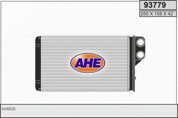 93779 AHE Heat Exchanger, interior heating