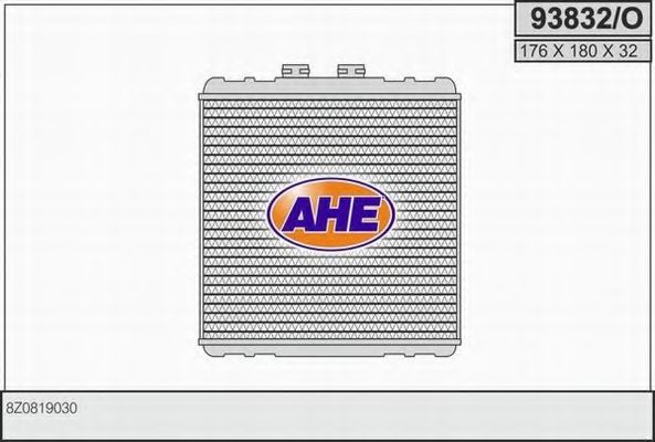 93832/O AHE Heating / Ventilation Heat Exchanger, interior heating