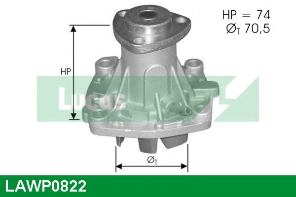 LUCAS ENGINE DRIVE LAWP0822