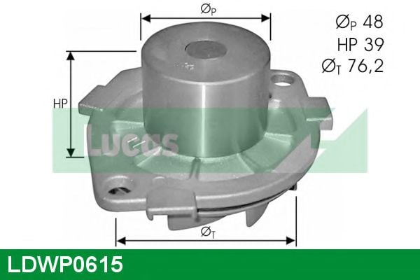 LUCAS ENGINE DRIVE LDWP0615