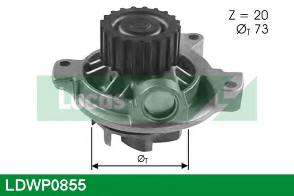 LUCAS ENGINE DRIVE LDWP0855
