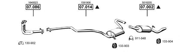 FO070655 ASMET Exhaust System