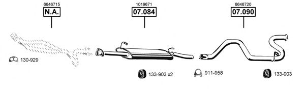 FO075225 ASMET Exhaust System