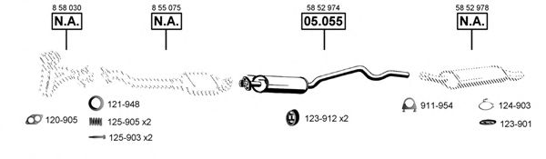 OP051015 ASMET Exhaust System Exhaust System