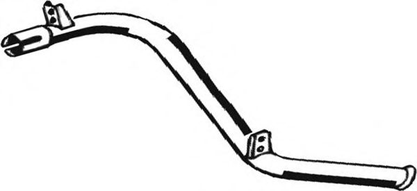 02.018 ASMET Exhaust System Exhaust Pipe
